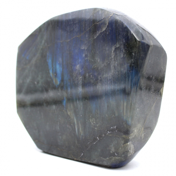 Labradorite Polie Authenticité Madagascar, Pièce Déco