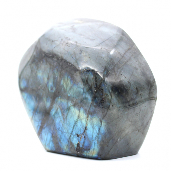 Grande Labradorite Polie pour Décoration et Science