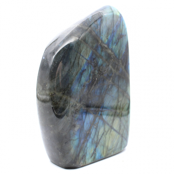 Ornement Labradorite Polie, Pierre Naturelle pour Collection