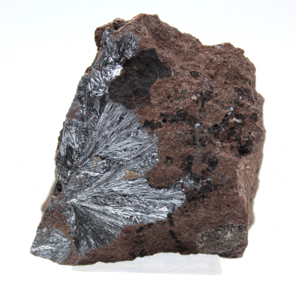 Pyrolusite, Miniature de Cristaux sur Matrice