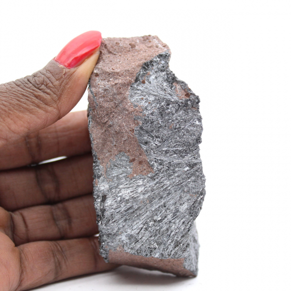 Spécimen de Pyrolusite sur Roche Hôte, Collection