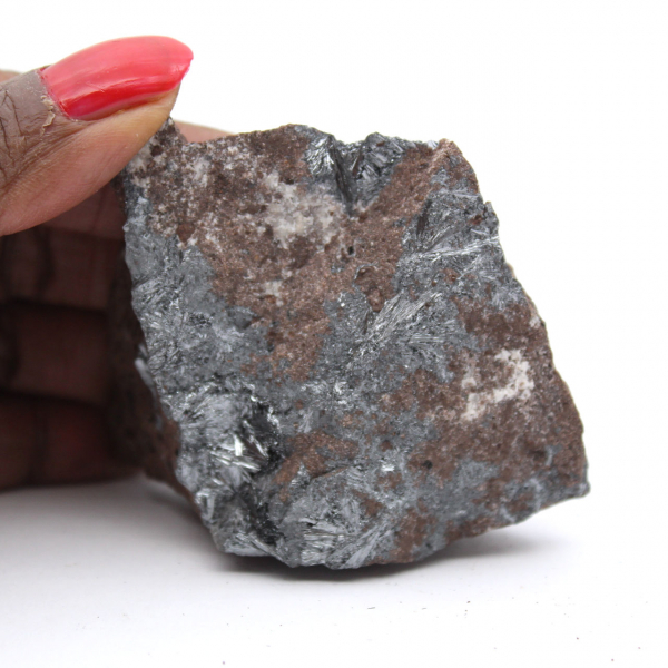 Spécimen de Pyrolusite Décoration et Science Minérale