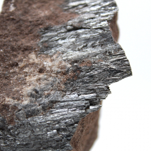 Cristallisation de Pyrolusite du Maroc, Pièce Brute