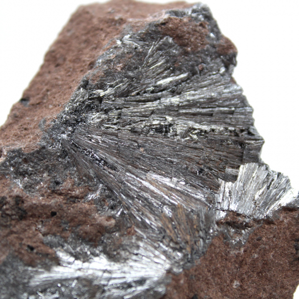 Cristaux de Pyrolusite, Roche Minérale Maroc