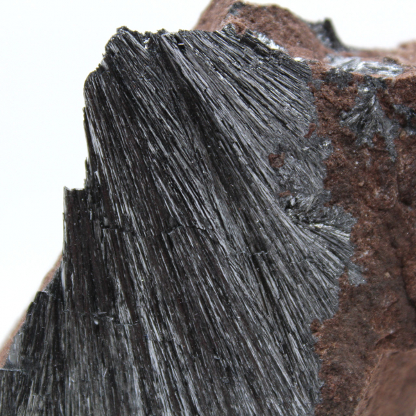 Ornement Pyrolusite Cristaux, Pierre Naturelle