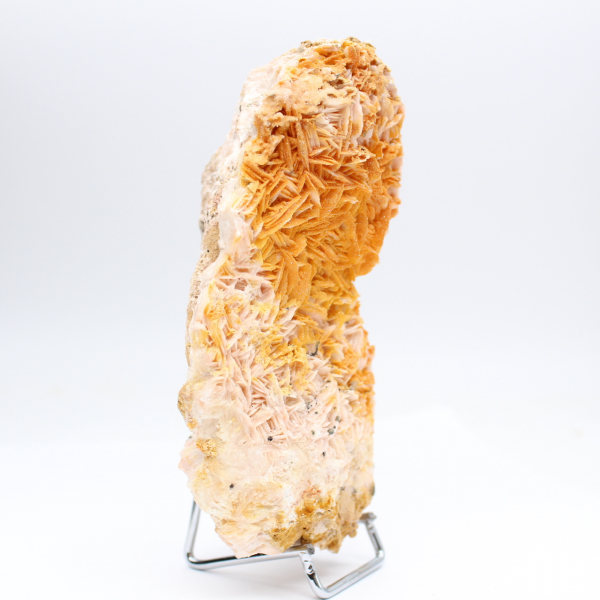 Cristaux naturels de barytine orange du Maroc