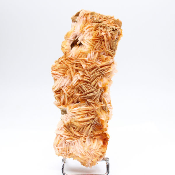 Barytine orange marocaine en cristallisation naturelle