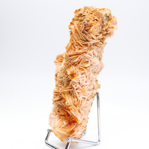 Barytine orange marocaine en cristallisation naturelle