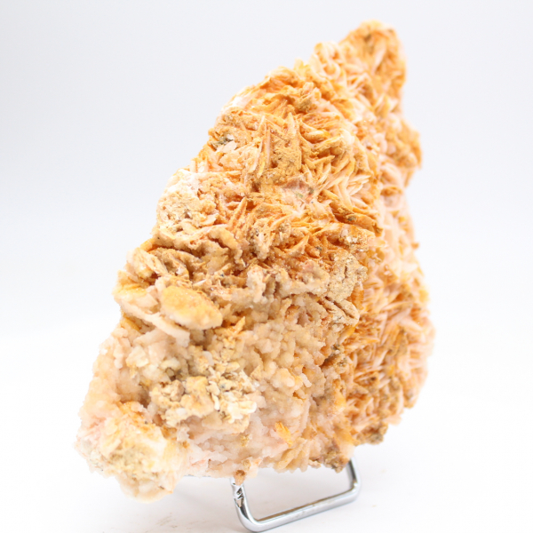 Barytine orange du Maroc, cristallisation authentique