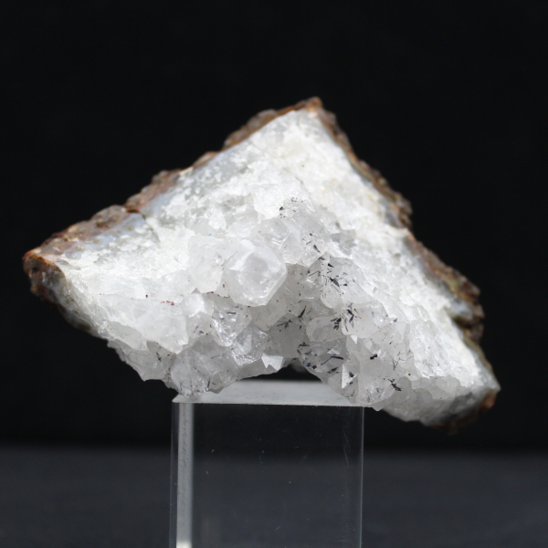 Quartz Brut de Collection avec Goethite, Maroc