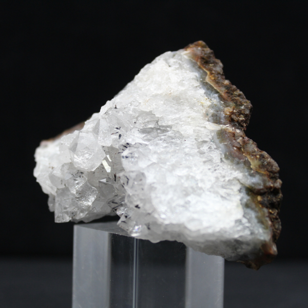 Quartz Brut de Collection avec Goethite, Maroc