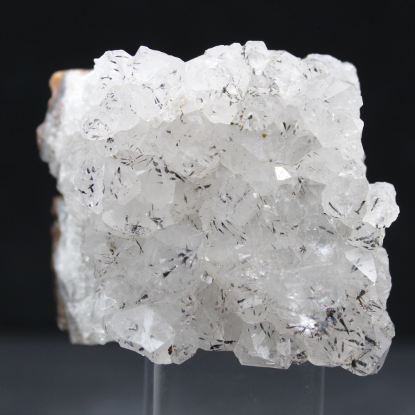 Roche brute de Quartz à inclusion de Goethite, Maroc