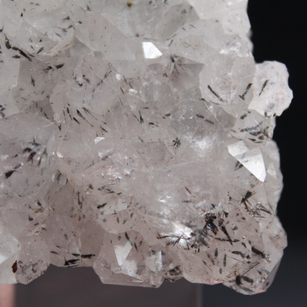 Roche brute de Quartz à inclusion de Goethite, Maroc