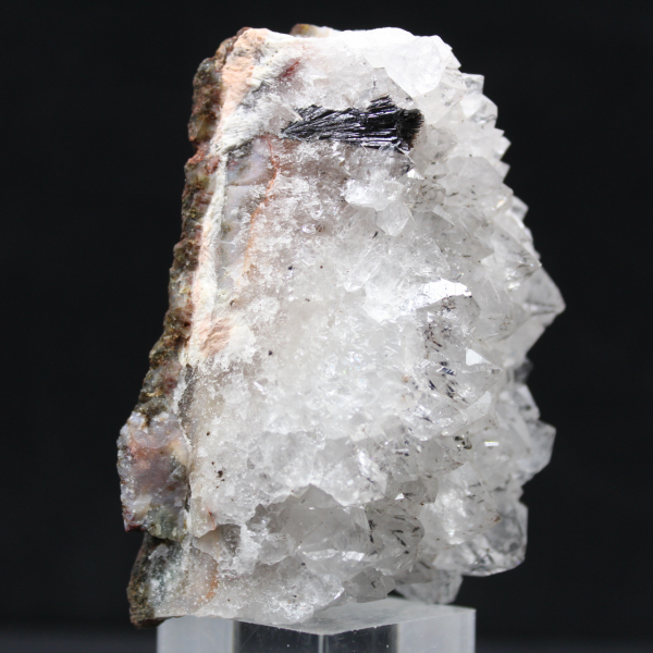 Quartz brut du Maroc, Cristaux à inclusions de Goethite