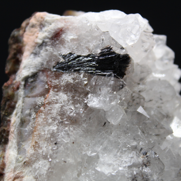 Quartz brut du Maroc, Cristaux à inclusions de Goethite