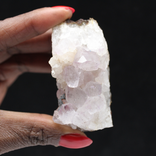 Mini Spécimen Quartz Goethite, Décoration Maroc 110g