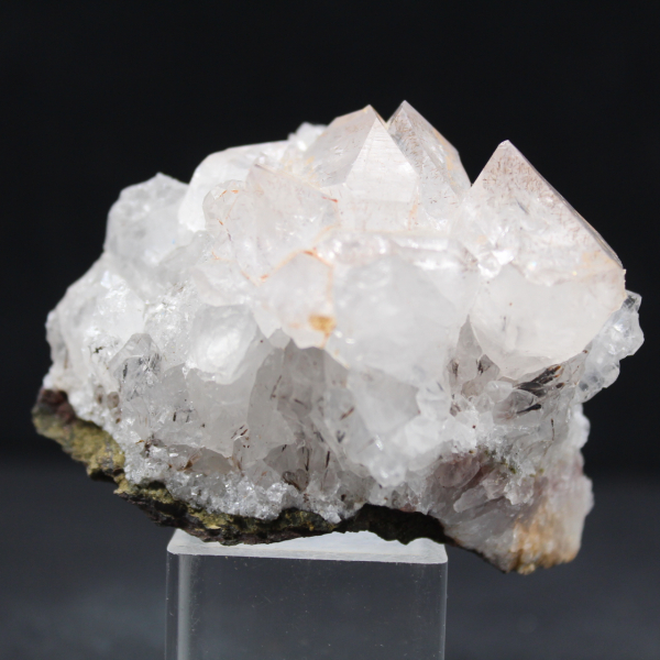 Petite Roche de Quartz et Goethite, Cristaux du Maroc