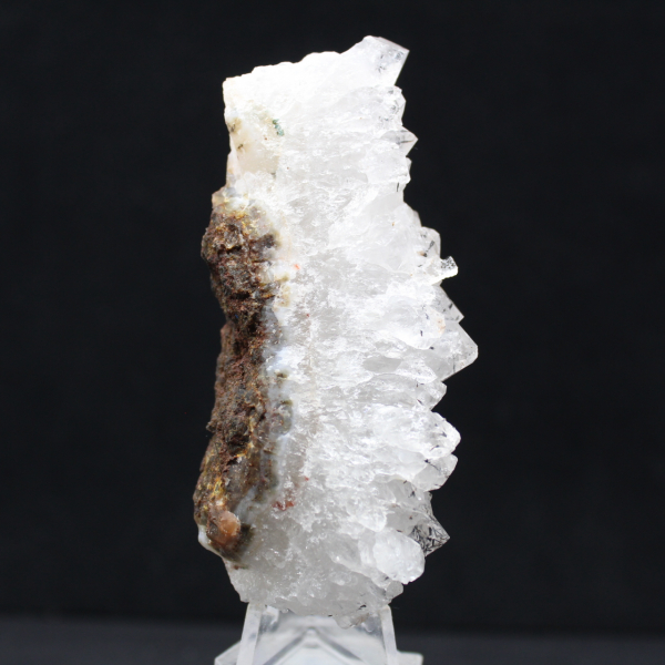 Quartz Goethite, Spécimen brut du Maroc, 125g