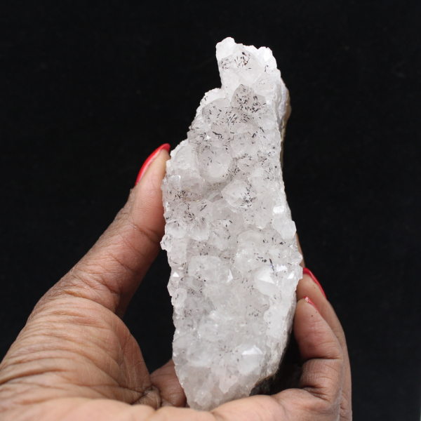 Cristaux de Quartz à Goethite, Roche naturelle brute Maroc