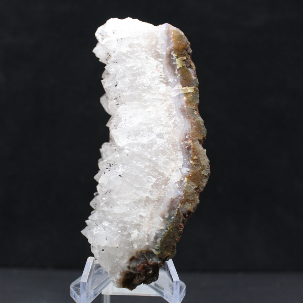 Cristaux de Quartz à Goethite, Roche naturelle brute Maroc