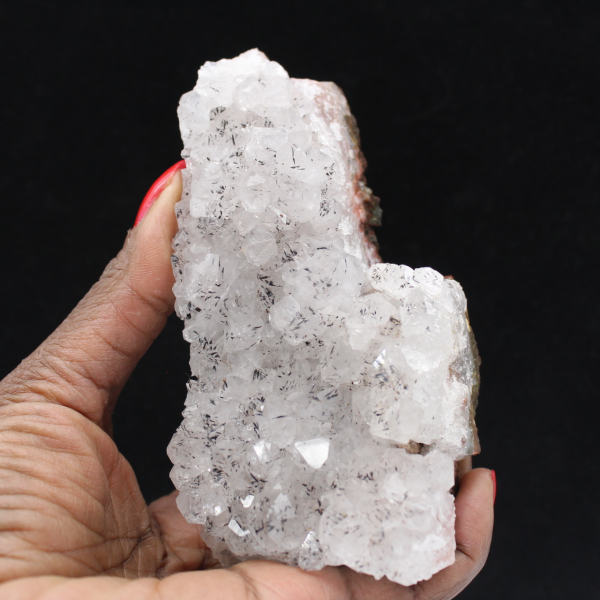 Quartz Goethite Druses Marocaines, Pierre naturelle brute