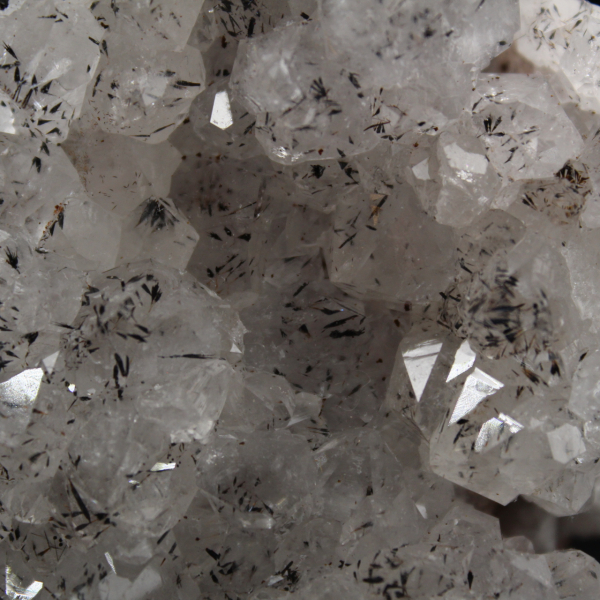 Quartz Goethite Druses Marocaines, Pierre naturelle brute