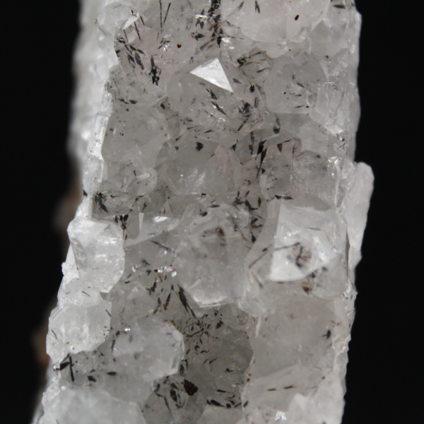 Spécimen Quartz Goethite, Druses brutes du Maroc 180g