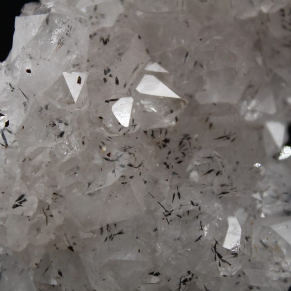 Quartz Druses du Maroc, Pierre de Collection à Goethite