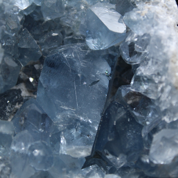 Célestine Cristallisée - Pièce de Collection Madagascar