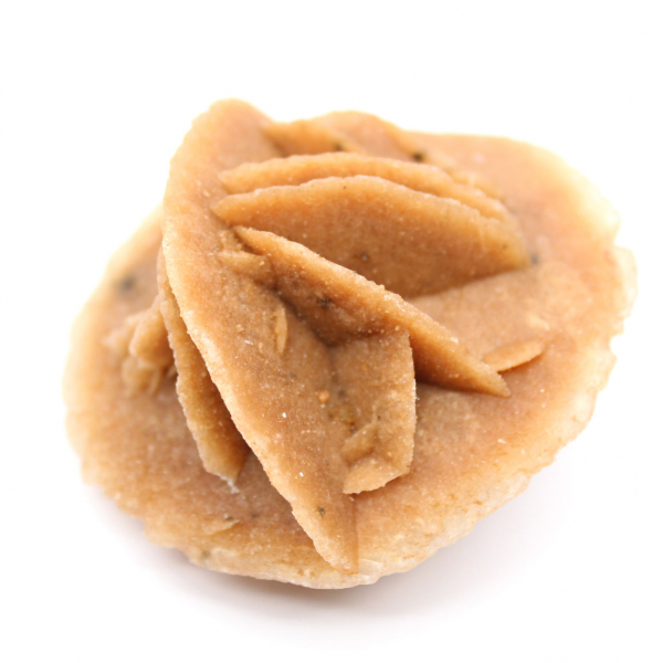 Rose des sables du désert marocain : objet de décoration brute