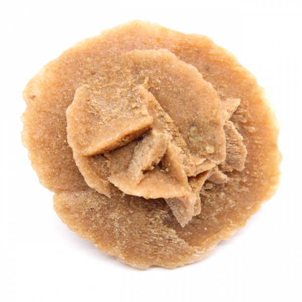 Rose des sables du Maroc : structure cristalline authentique