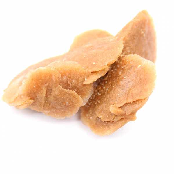 Cristal de Rose des sables du Maroc : fragment de gypse