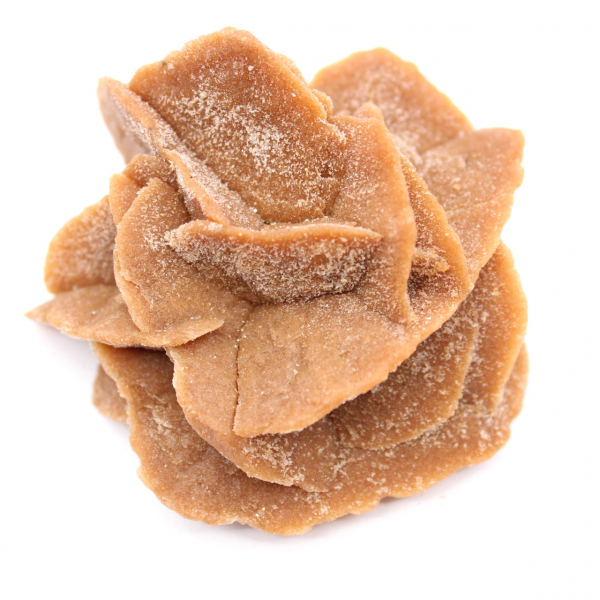 Grand cristal de Rose des sables : spécimen du Maroc