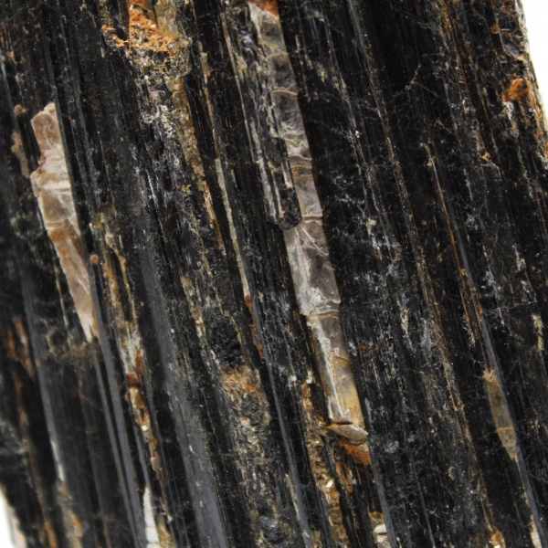Spécimen de Tourmaline Noire - Roche Brute de Collection