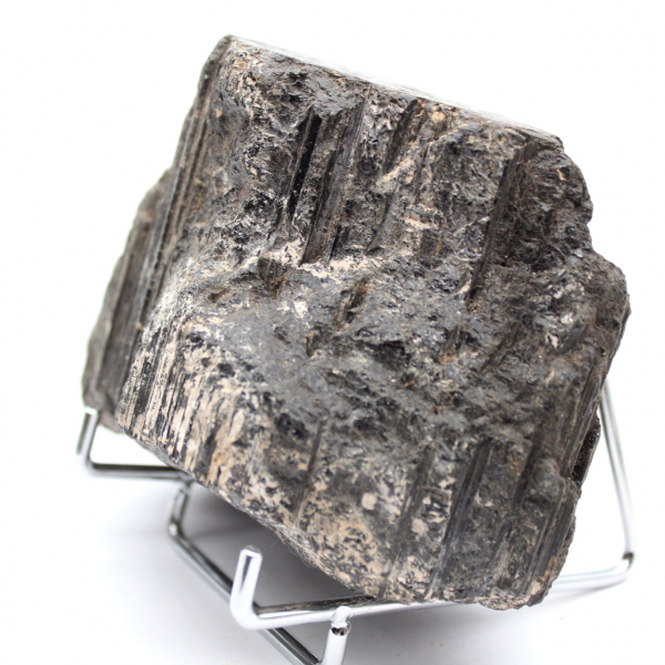 Grande Tourmaline Noire de Madagascar - Minéral Authentique