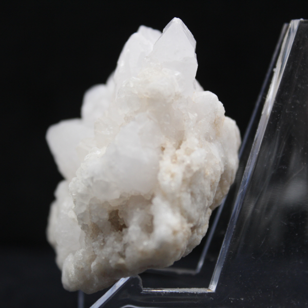 Quartz fleur naturel du Maroc à cristaux fins