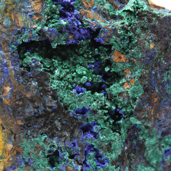 Spécimen Malachite Azurite brute