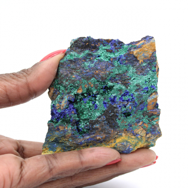 Spécimen Malachite Azurite brute