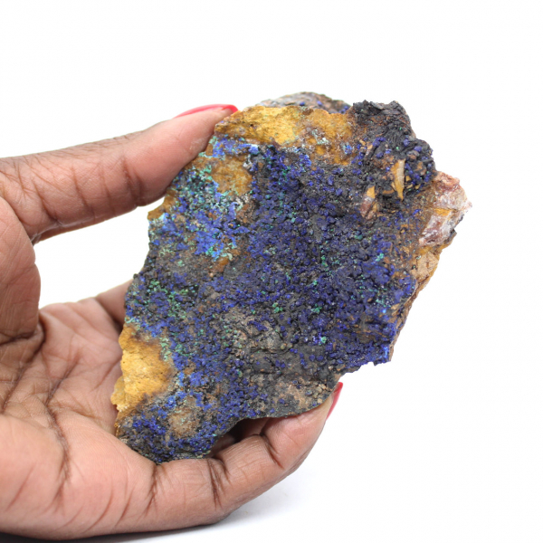 Spécimen Malachite Azurite Maroc