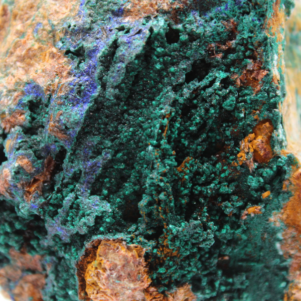 Malachite Azurite brute Maroc