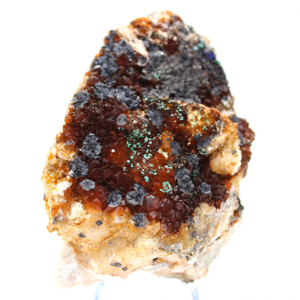 Cristaux Azurite Malachite mixtes