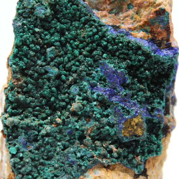 Azurite Malachite naturelle Maroc