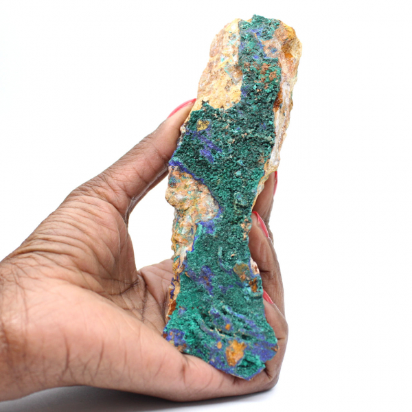 Azurite Malachite naturelle Maroc