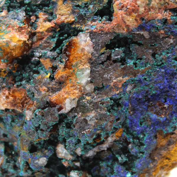 Spécimen Azurite Malachite Maroc