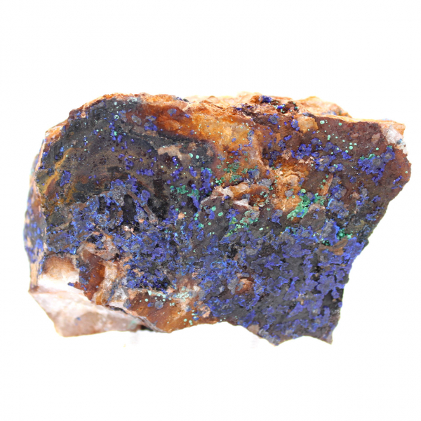 Cristaux Malachite Azurite Maroc
