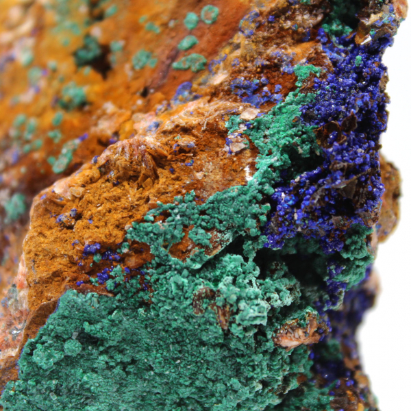Duo Azurite Malachite naturelle