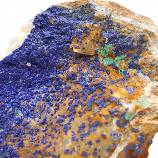 Spécimen bicolore Azurite Malachite