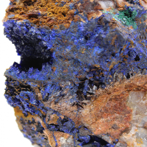 Malachite Azurite bicolore Maroc
