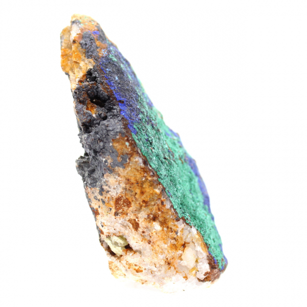 Minéral brut Azurite Malachite