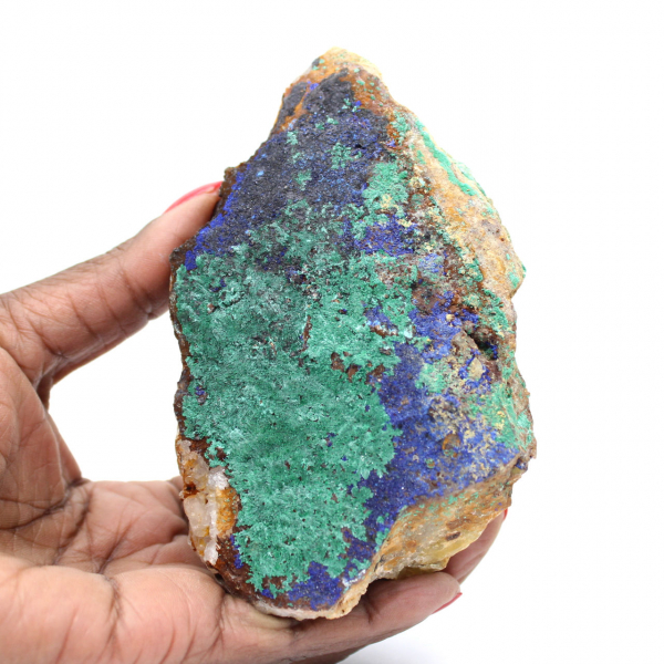 Minéral brut Azurite Malachite